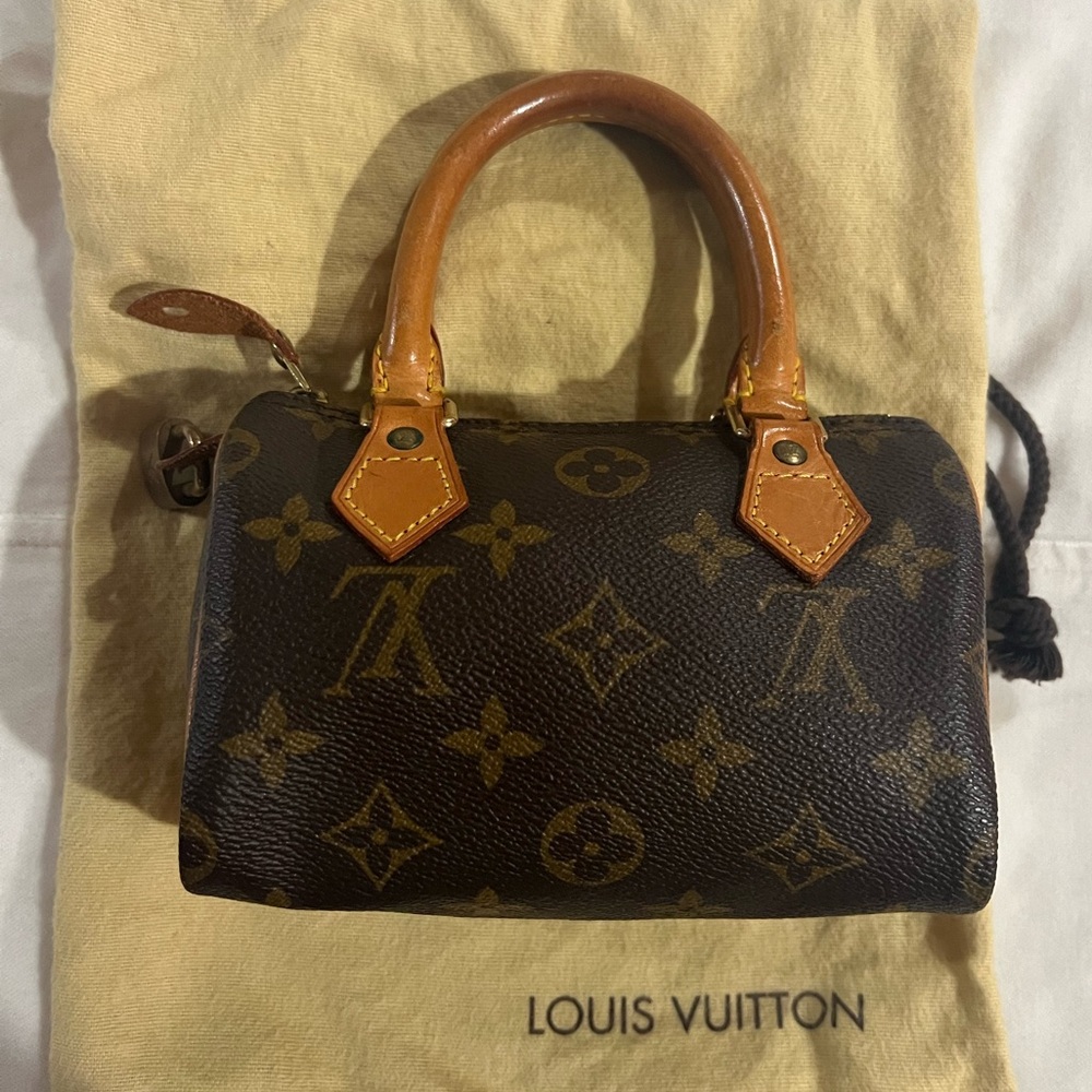 Louis Vuitton Mini Nano Speedy  Handbag ‼️SOLD ‼️